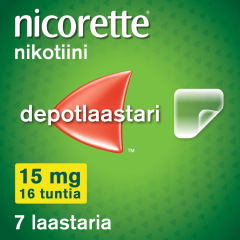 NICORETTE 15 mg/16 h depotlaast 7 kpl